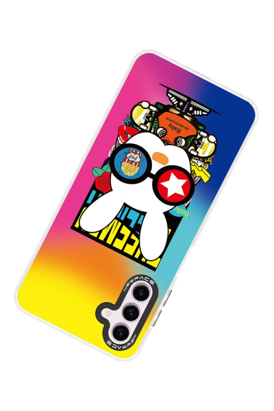 Najmaddin نيوفايس حافظة سامسونج جالاكسي A04s غطاء منقوش إستوريل - إستوريل - 10