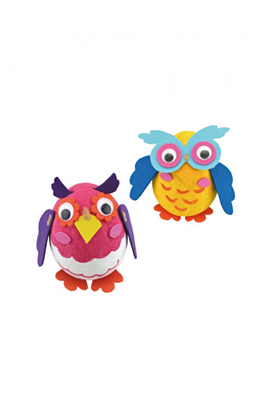 ANDREU TOYS DIY Set 2 Owls, Foam