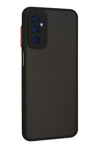 Epilons غطاء سيليكون مونتريال لهاتف Galaxy M13 - أسود