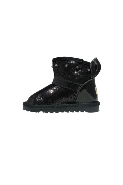OEM Black Sequin Boots, Lined