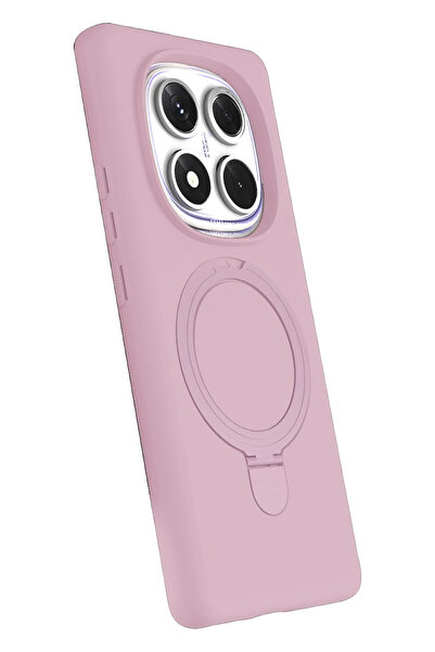 Epilons غطاء ريدمي نوت 14 5G مع حامل ماج سيف - وردي