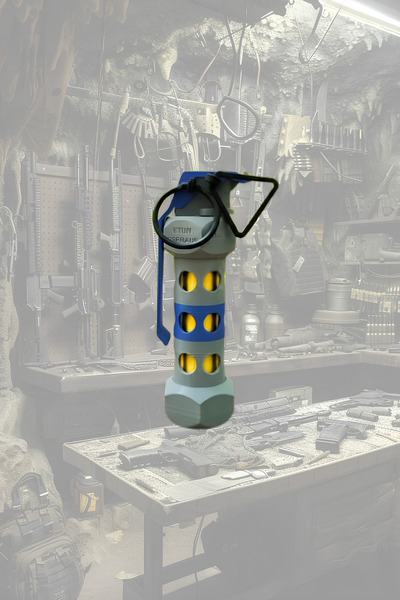 mmb Accesoriu grenadă tactică, dimensiune și greutate reale, sistem de prinde...