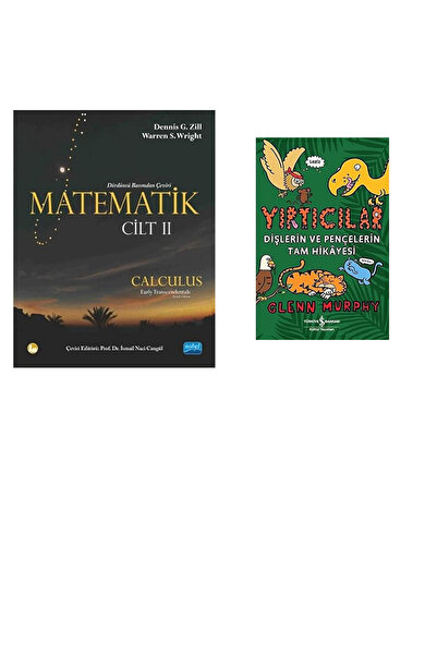 TÜRKİYE İŞ BANKASI KÜLTÜR YAYINLARI MATEMATİK CİLT 2 CALCULUS: Calculus Early...