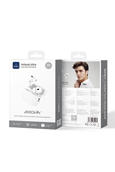 WIWU Airbuds Ultra G5 True Wireless Bluetooth Earbuds – White