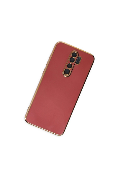 Practials Redmi Note 8 Pro Kılıf Volet Silikon - Kırmızı