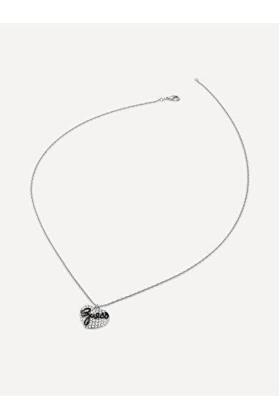 Guess قلادة على شكل قلب مقاس 16 × 18 بوصة