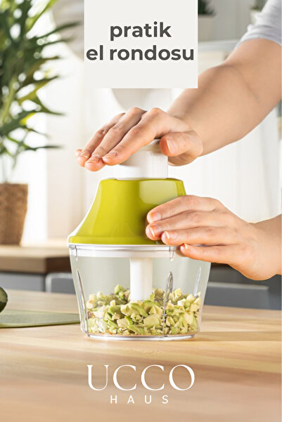 UCCO Practical Hand Rondo 700 ml Bpa Free - Dynamic Manual Rondo - Stainless ...