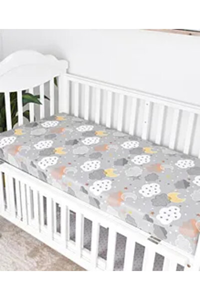 Fun Moment Baby Bed Mattress (120x60cm) - Grey