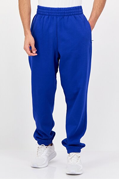 adidas Men Sportswear Fit Brand Logo Basketball Jogger Pants, Blue
