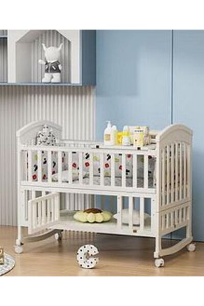 Fun Moment Multifunctional Baby Bed - White