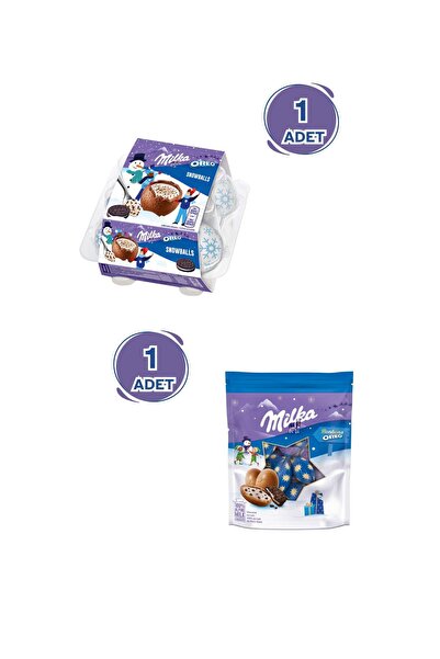 Milka Yılbaşı Çikolatası Seti