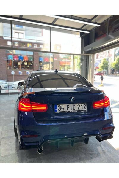 Tepe Tuning Bmw F30 - F80 M3 2012-2018 Vorsteiner Set 3 Parça Difüzör (PLASTİK)