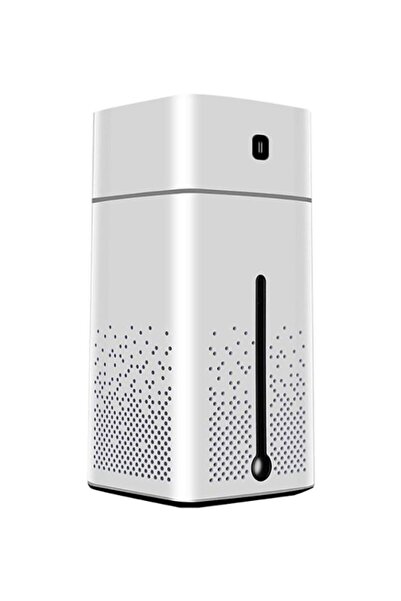 HALAMODO Portable Air Humidifier With LED Night Lamp 3W White/Black