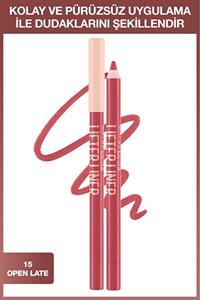 Maybelline New York Lifter Liner Dudak Kalemi - 015 Open Late
