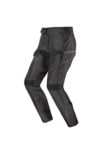 LS2 Travel Korumalı Yazlık Motosiklet Pantolonu Siyah(Normal Boy)