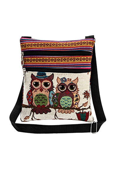 HALAMODO حقيبة كروبودي متعددة الألوان بحزام قابل للتعديل