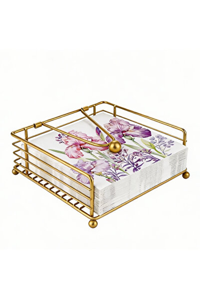 Generic 1-Pack Modern Metal Napkin Holder, Flat Paper Dispenser with Weighted...