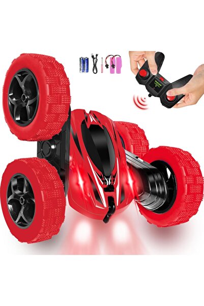Arabest Car Remote Control Toys: 4Wd Stunt Vehicle All Terrain Rechargeable B...