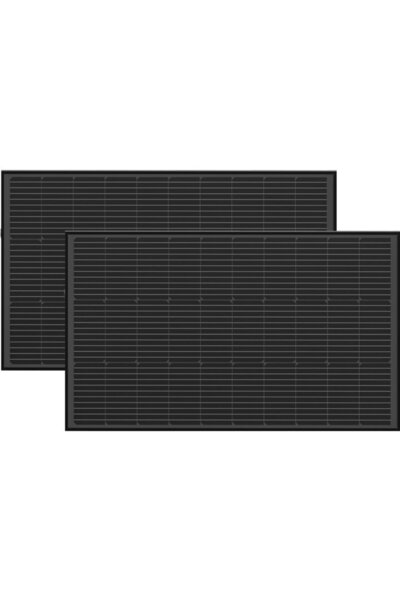 EcoFlow Powerstation Set of 2 100W Solar Panels
