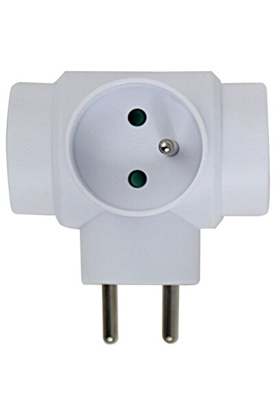 ESPERANZA SPLITTER 3 SOCKET White