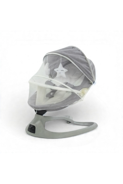 COMPLEX أرجوحة أطفال للرضع، أرجوحة أطفال كهربائية محمولة تعمل بتقنية البلوتوث...