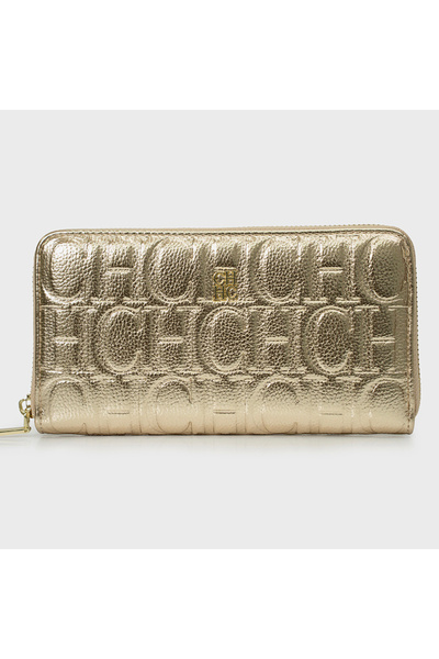 Carolina Herrera New Fashion Classic Luxury Zipper Wallet Large Capacity Unis...