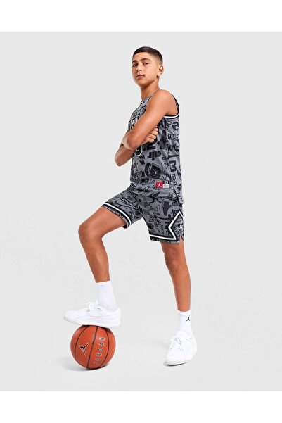 Nike Gray Jordan Diamond Boys' Shorts