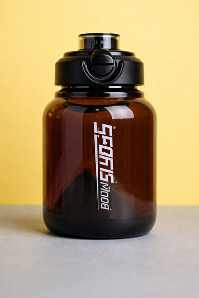 Generic 2000ml BPA-Free Transparent Water Bottle Direct Drinking Lid with Cut...