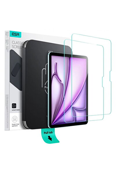 ESR Tempered Glass Screen Protector UltraFit Tray - Clear for iPad Air 11 (20...