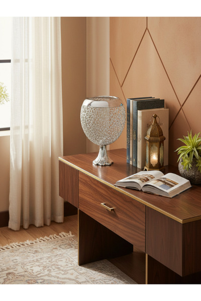 AKDC Stainless Steel Mesh Fruit Basket with Base – Silver Finish, 22 cm Fruit...