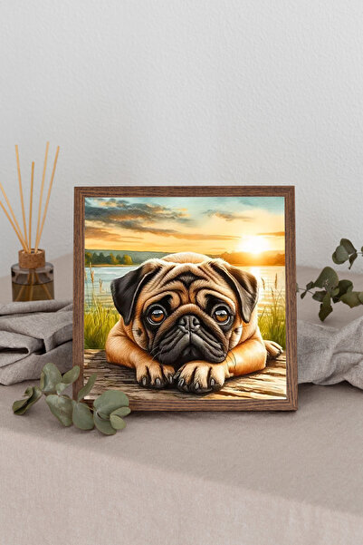 Dekorsiahome Дървена рамка за квадратна снимка TK2612