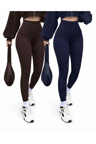 zs zaos fashion 2-х комплект жіночих водолазних штанів з еластичної тканини, ...