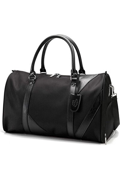 Arabest حقيبة سفر رياضية، حقيبة كتف، حقيبة سفر قصيرة مع جيب للأحذية للرجال وا...