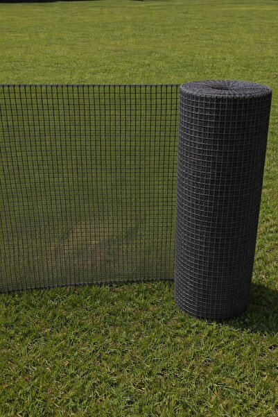 nzl file ambalaj Plastik Antrasit Dekoratif Bahçe Çiti Perde Balkon Filesi 20...