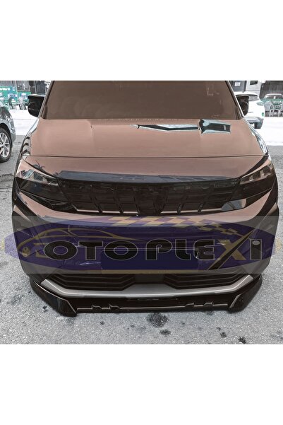 OTOPLEXİ Opel Combo Ön Ek Ön Tampon Eki Ön Karlık Ön Lip Parlak Siyah Abs Pla...