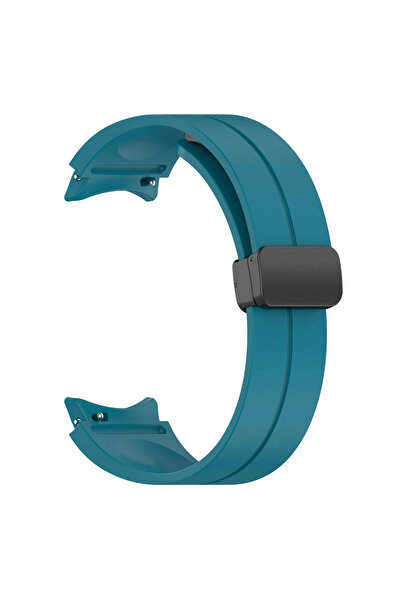 FLAMENKO Galaxy Watch 4 40mm Compatible Krd-84 Compatible Flmk Strap-Turquoise