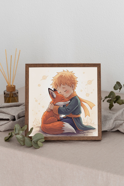 Dekorsiahome Дървена рамка за квадратна снимка TK2604