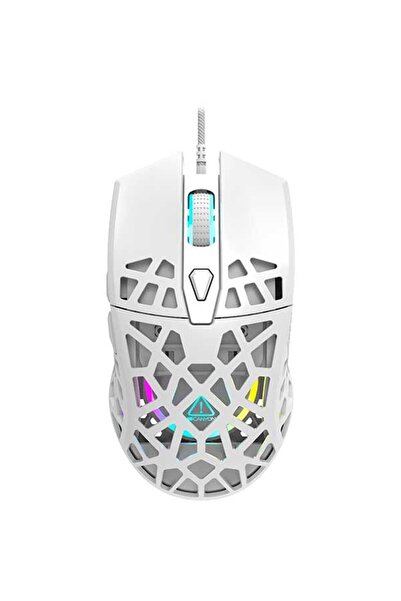 CANYON Mouse de gaming Puncher CND-SGM20W, 12000 dpi, alb