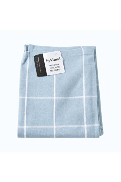 Rothoplast Kitchen towel, Byrklund 100% cotton, 50×70 cm, blue with checkered...
