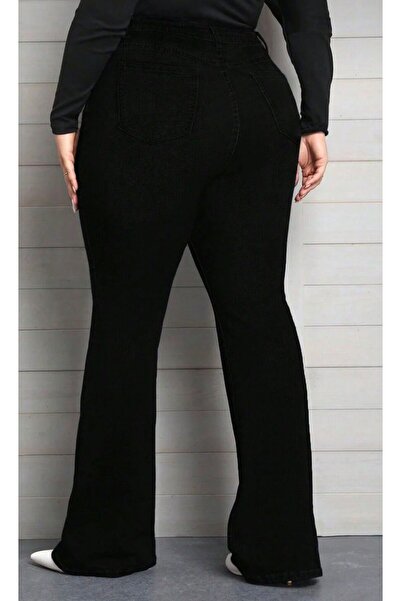 QUUL'Y SEZON NOU PANTALONI DE BLĂNĂTURĂ PENTRU FEMEI, MĂRIME MARE, CU EFECT D...