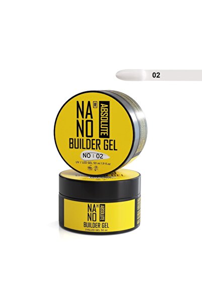 Nano Absolute BUILDER JEL 50ML 02/BEYAZ G-1115