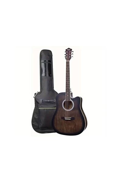 MegArya Tobacco Sunburst Matte Finish 40-41 Inch Guitar With Bag