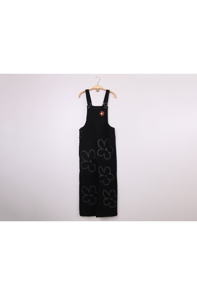 Bilge Trend Τζιν Σαλοπέτα για Κορίτσια με Σχέδιο Μαργαρίτα