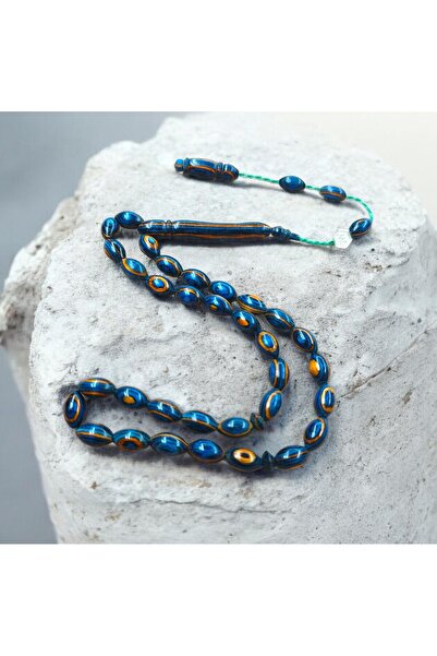 İnan Tesbih Cajeput Tree Arpa Cut Master Signed Model Prayer Beads