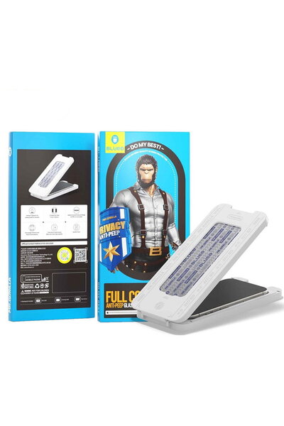 Other Folie pentru iPhone 16 Pro cu Aplicator Pro - Blueo Anti-Peep Privacy G...