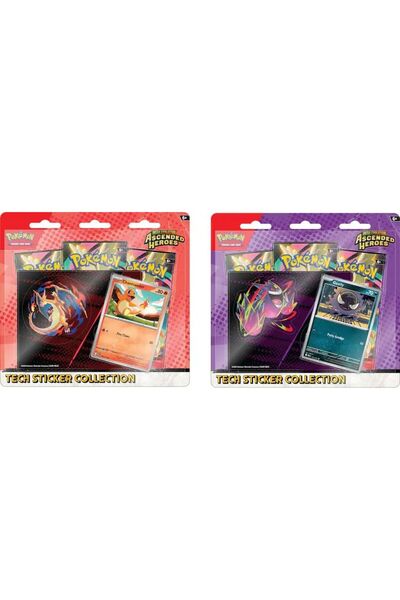 Pokemon TCG مجموعة ملصقات ميجا إيفولوشن أسينديد هيروز التقنية بأنماط متنوعة (...