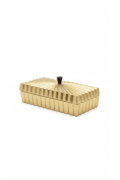 La madore Lines Gold Dikdortgen Box 30X13X12 cm