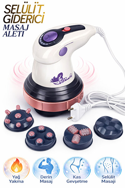 Arfseb Çok Fonksiyonlu 4 Başlıklı Vücut Sıkılaştırıcı Tüm Vücut Masaj Aleti