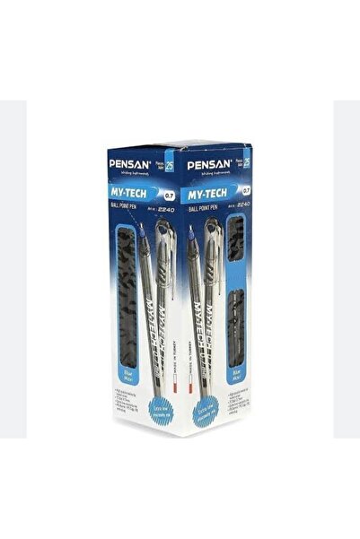 Pensan My Tech Blue Ballpoint Pen 3 Pieces