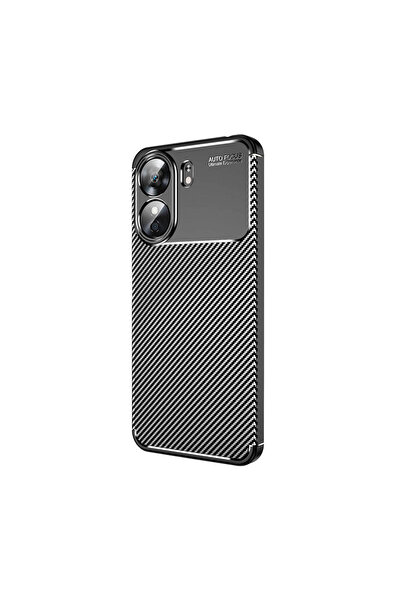FLAMENKO Poco C65 Case Flmk  Silicone Cover-Black